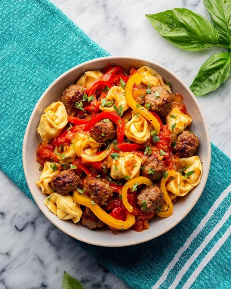 Sausage Tortellini Skillet Recipe