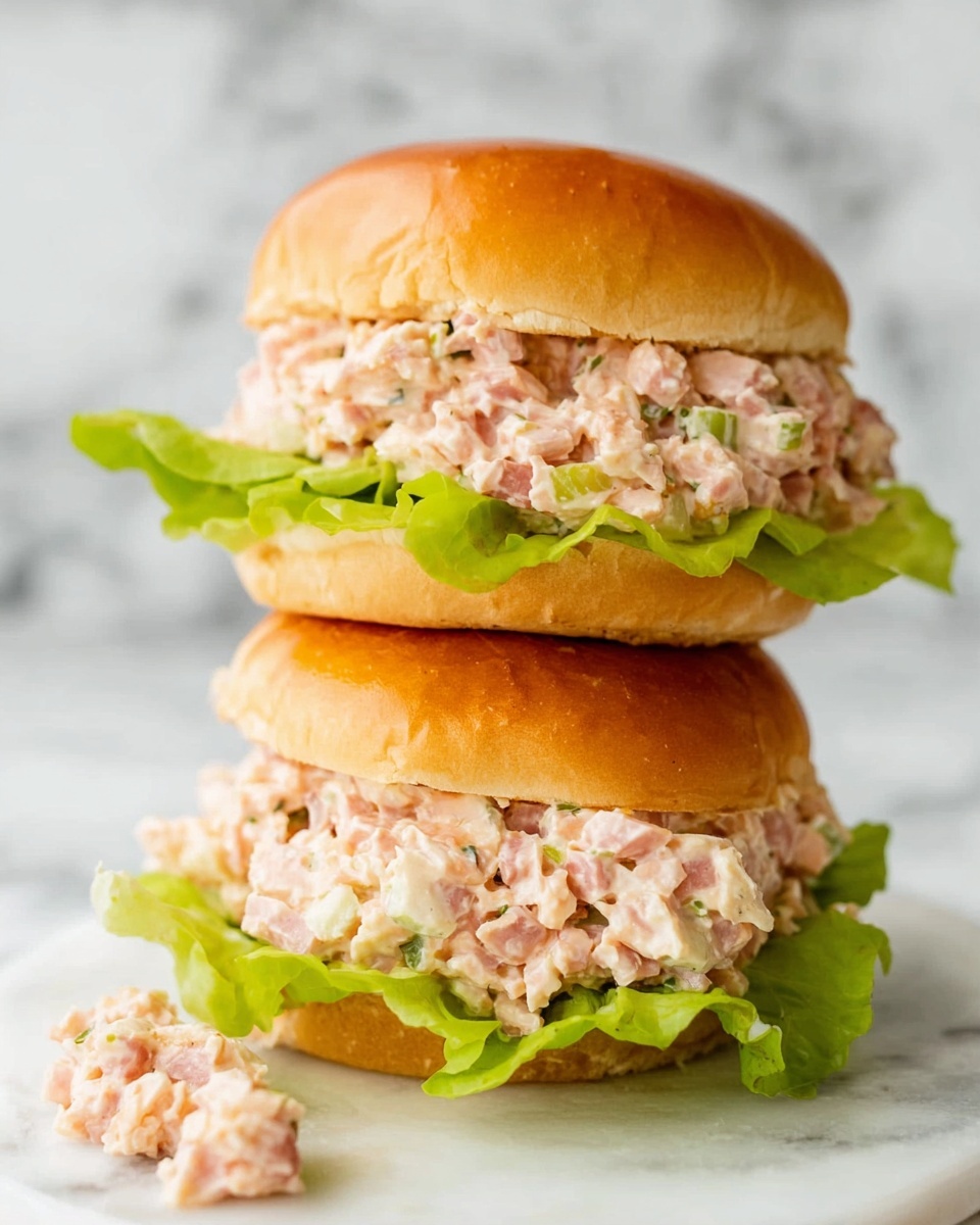 Ham Salad with Celery and Pickles Recipe - Recipe Image