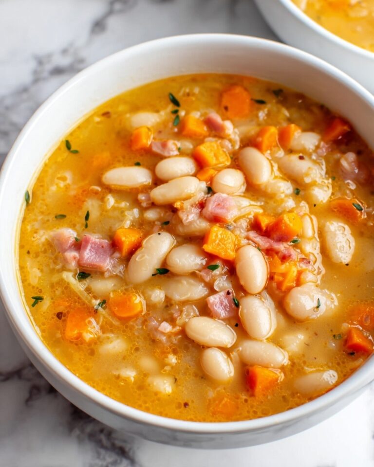 Easy Ham and White Bean Soup Recipe