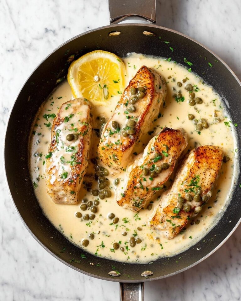 Creamy Salmon Piccata Recipe