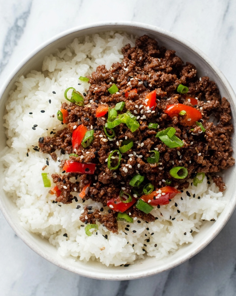 Easy Beef Bowls Recipe - Recipe Image