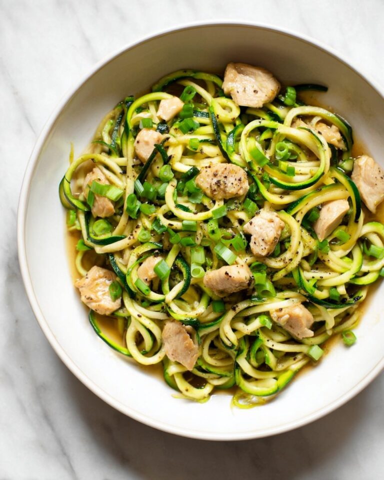 15 Minute Teriyaki Chicken Zoodles Recipe