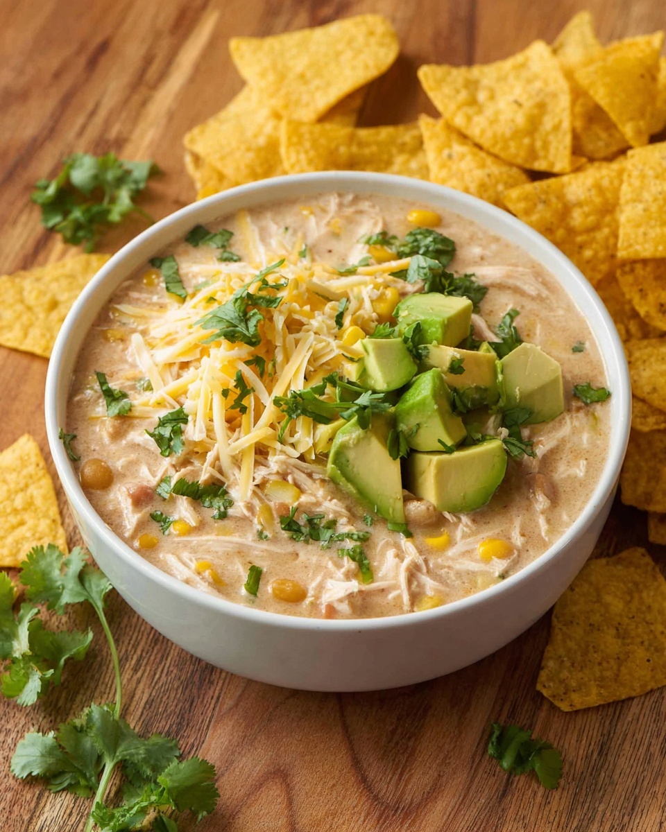 Easy White Chicken Chili (Stovetop Recipe) Recipe - Recipe Image