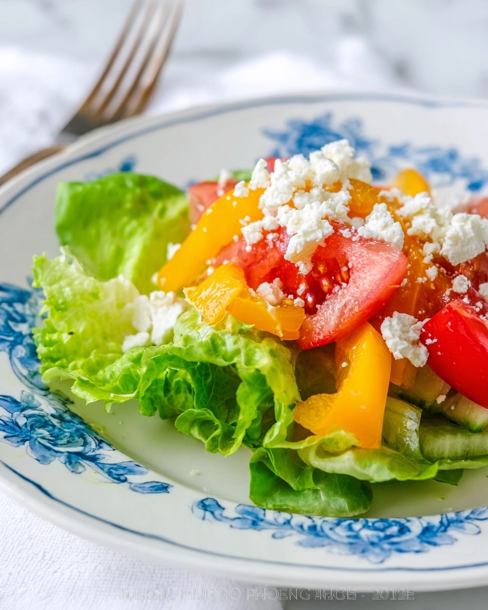 Avocado Feta Caesar Salad Recipe - Recipe Image