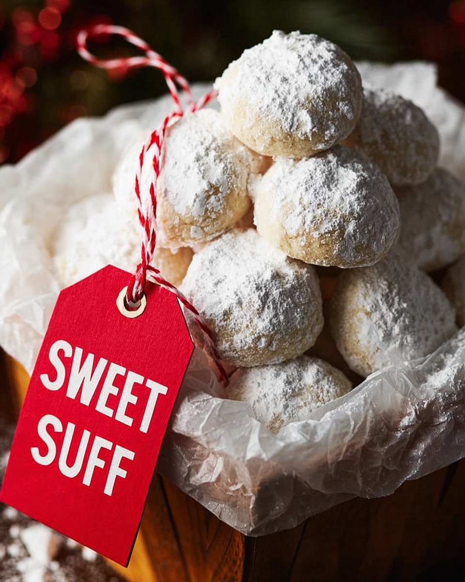 Almond Snowball Cookies Recipe - Recipe Image