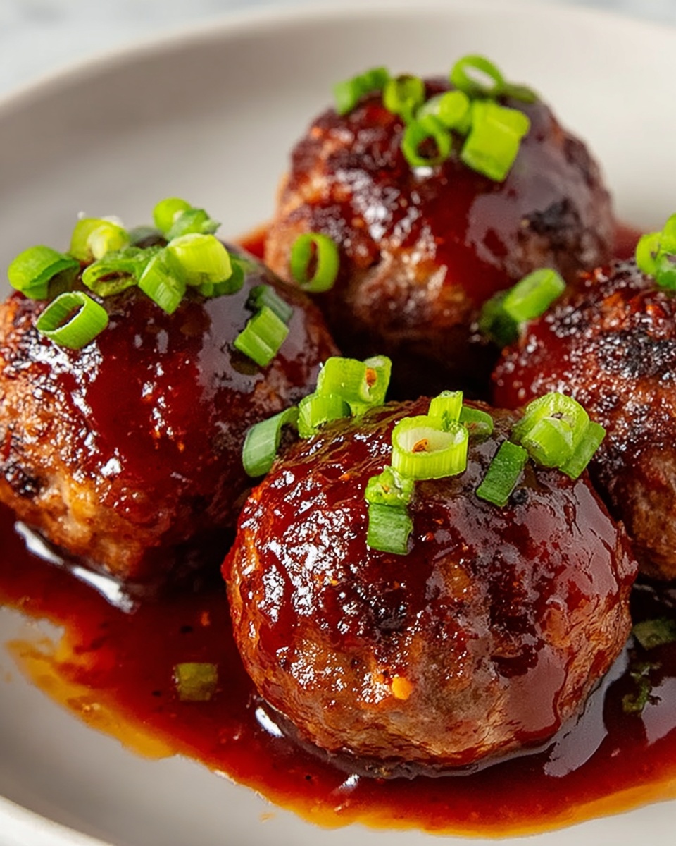 Honey BBQ Crockpot Meatballs Recipe - Recipe Image