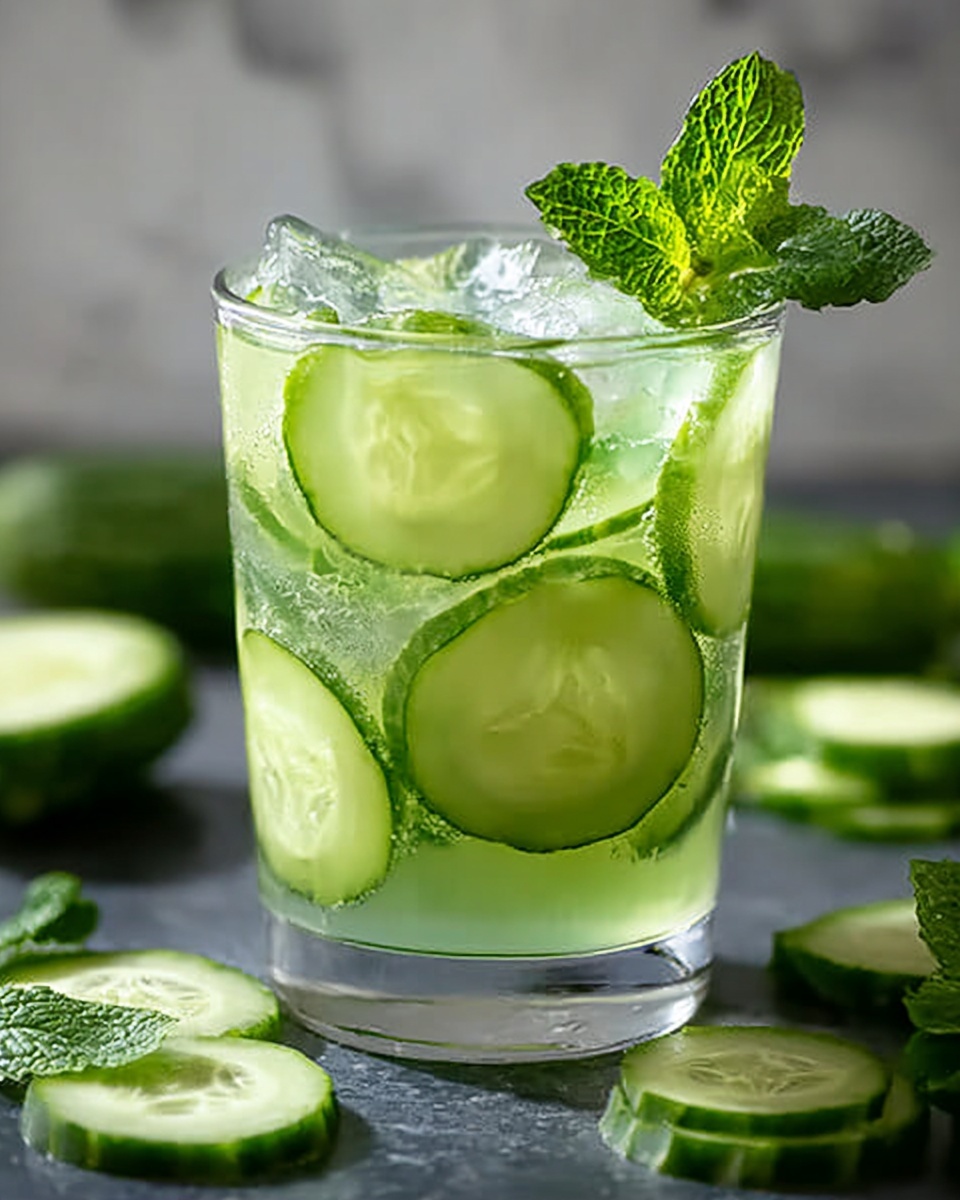 Cucumber Mint Cooler Recipe - Recipe Image