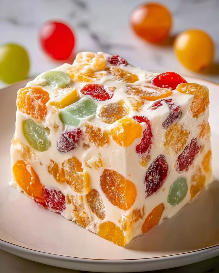 Frozen Fruit Salad with Cream Cheese and Whipped Topping Recipe