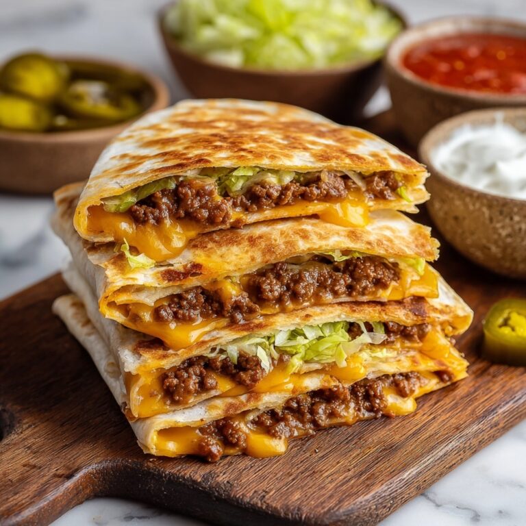 Big Mac Quesadillas Recipe