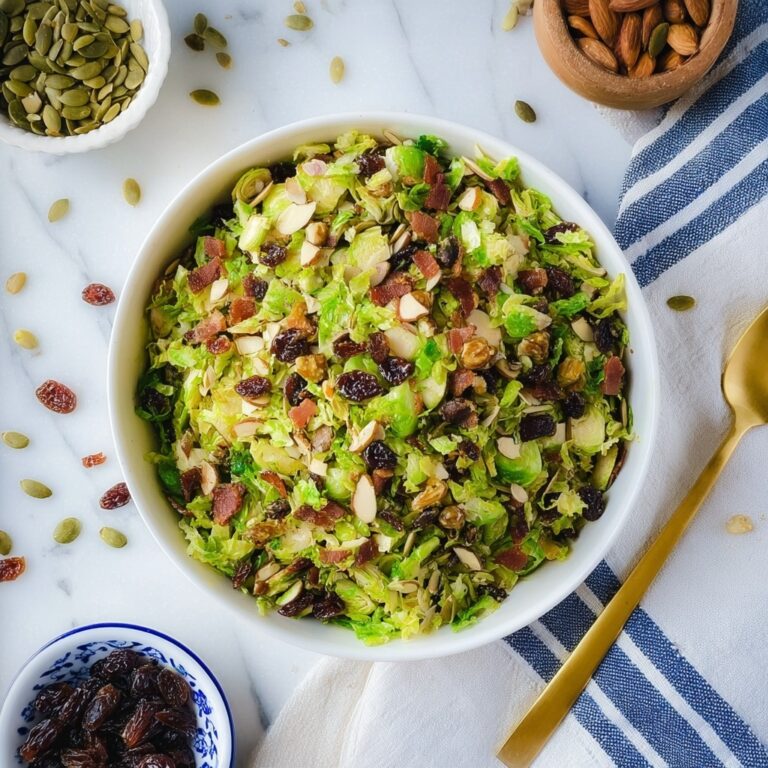Warm Balsamic Brussel Sprout Salad Recipe