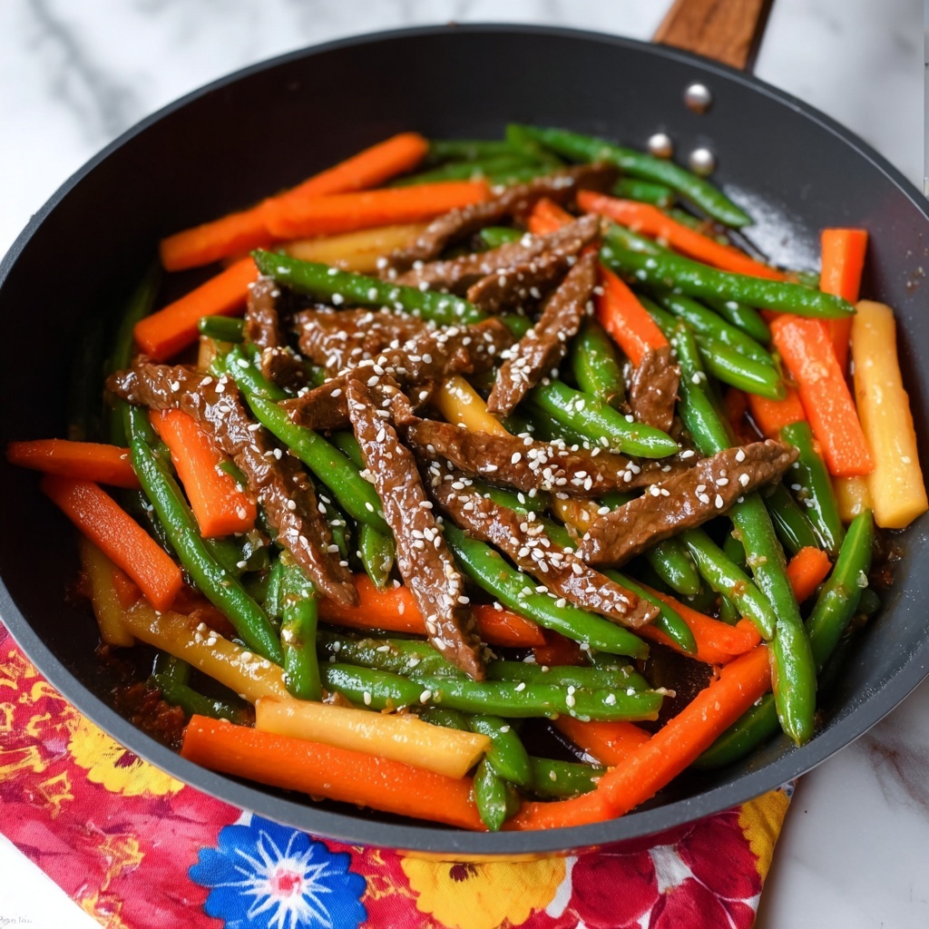 Orange Ginger Beef Stir Fry Recipe - Recipe Image