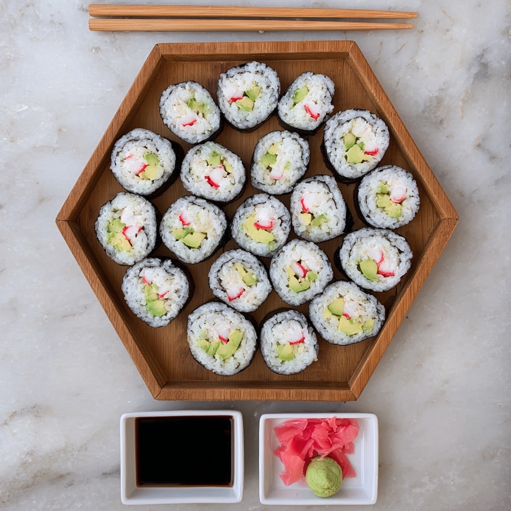 Homemade California Roll Recipe - Recipe Image