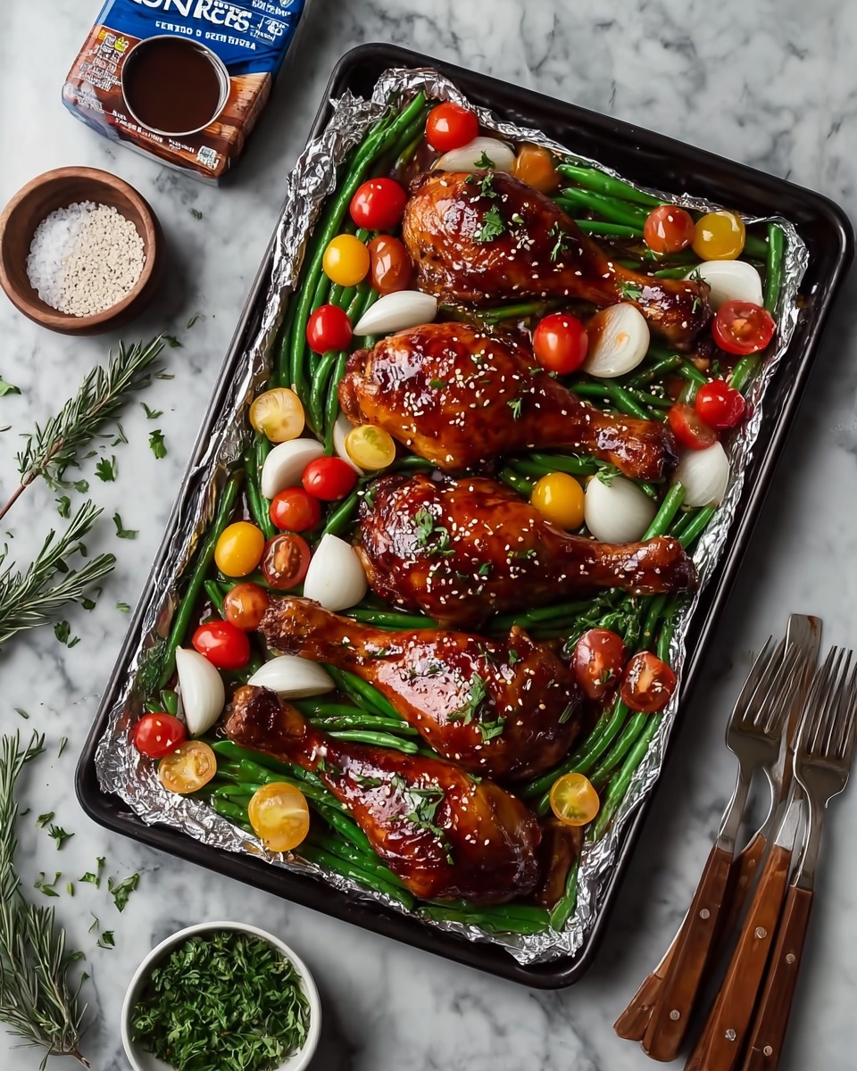 Honey Soy Chicken Foil Packets Recipe - Recipe Image