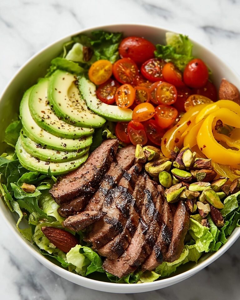 Southwestern Steak Salad with Lime Vinaigrette Recipe