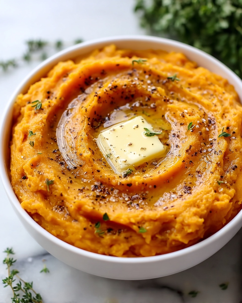 Creamy Mashed Sweet Potatoes Recipe - Recipe Image