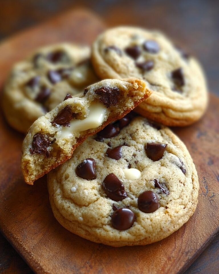 Cheesecake Stuffed Chocolate Chip Cookies Recipe