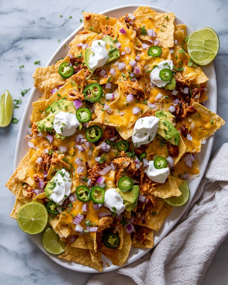 Tropical Chicken Nachos Recipe - Recipe Image