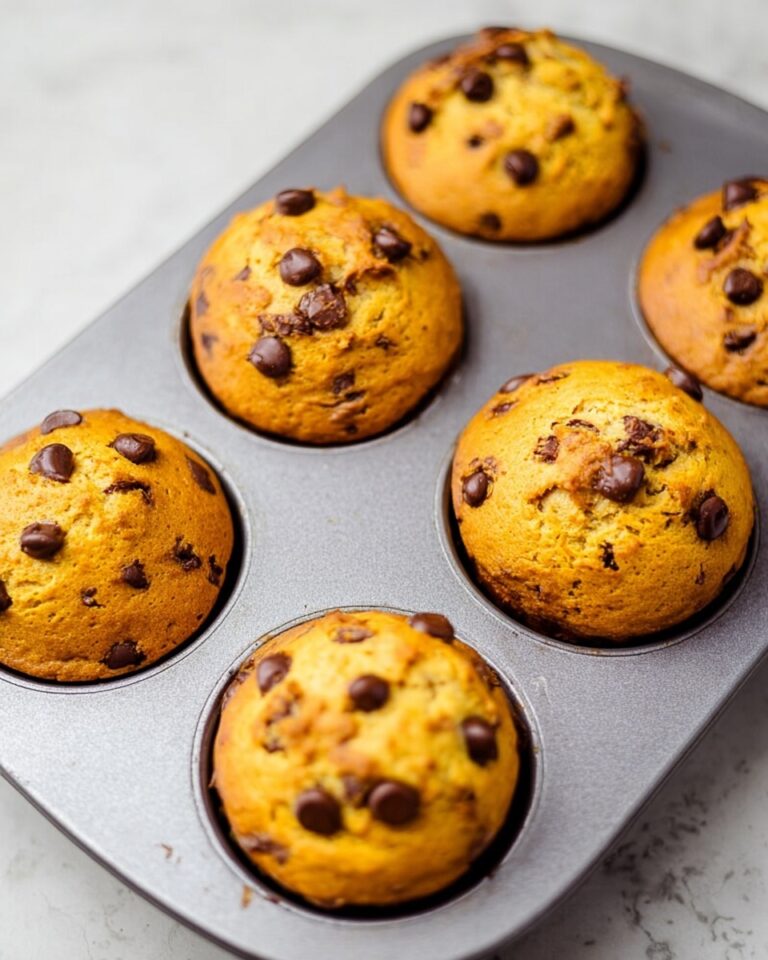 Pumpkin Chocolate Chip Muffins Recipe