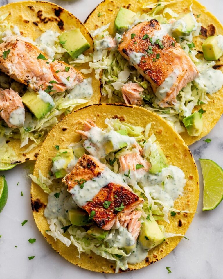 Baked Salmon Tacos Recipe