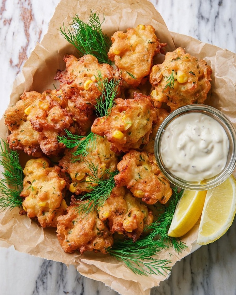 Tender Chicken Fritters Recipe - Recipe Image
