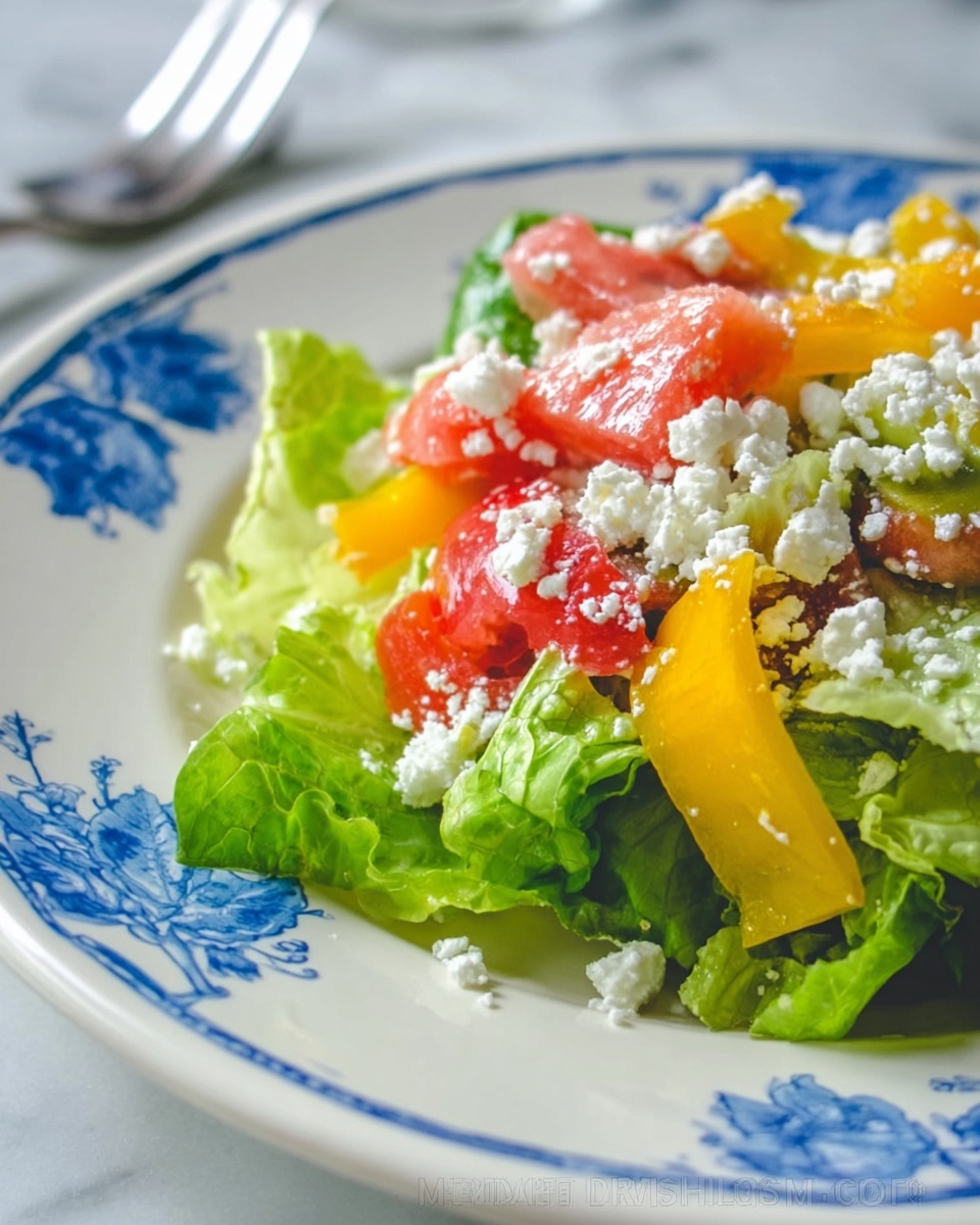 Avocado Feta Caesar Salad Recipe - Recipe Image
