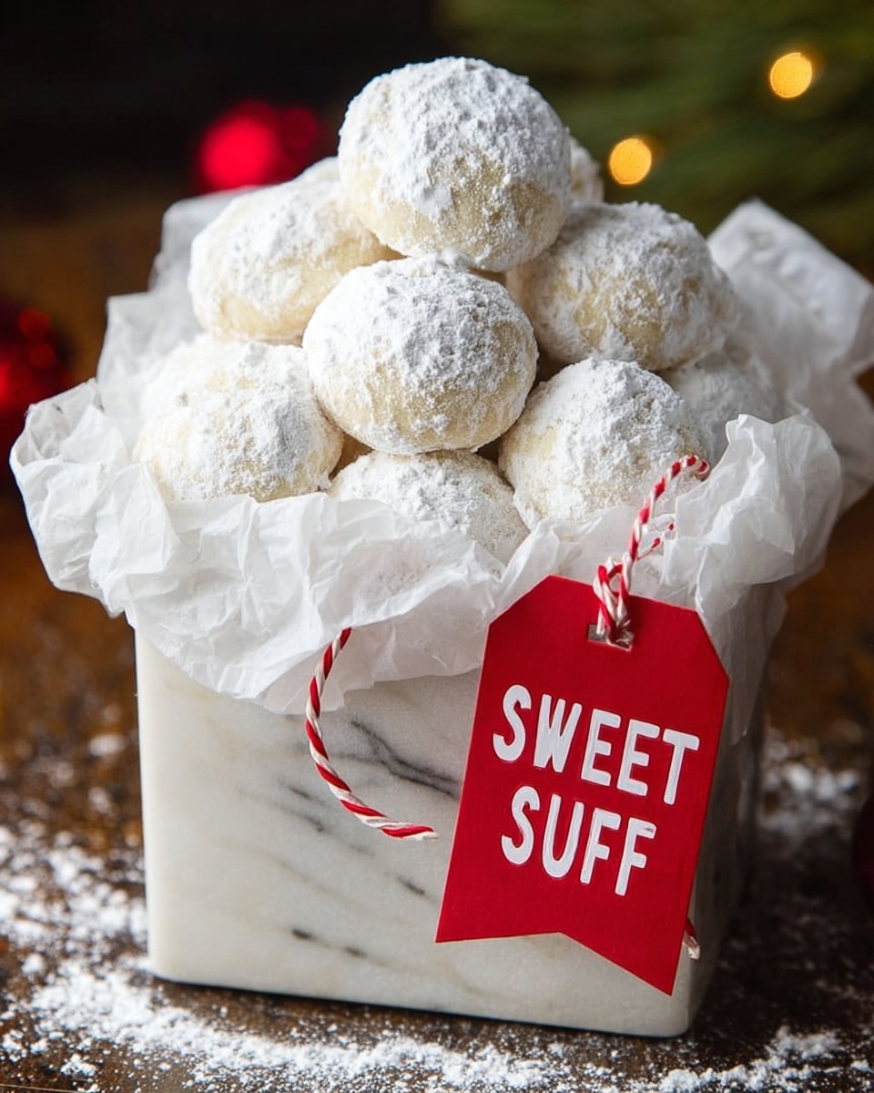Almond Snowball Cookies Recipe - Recipe Image