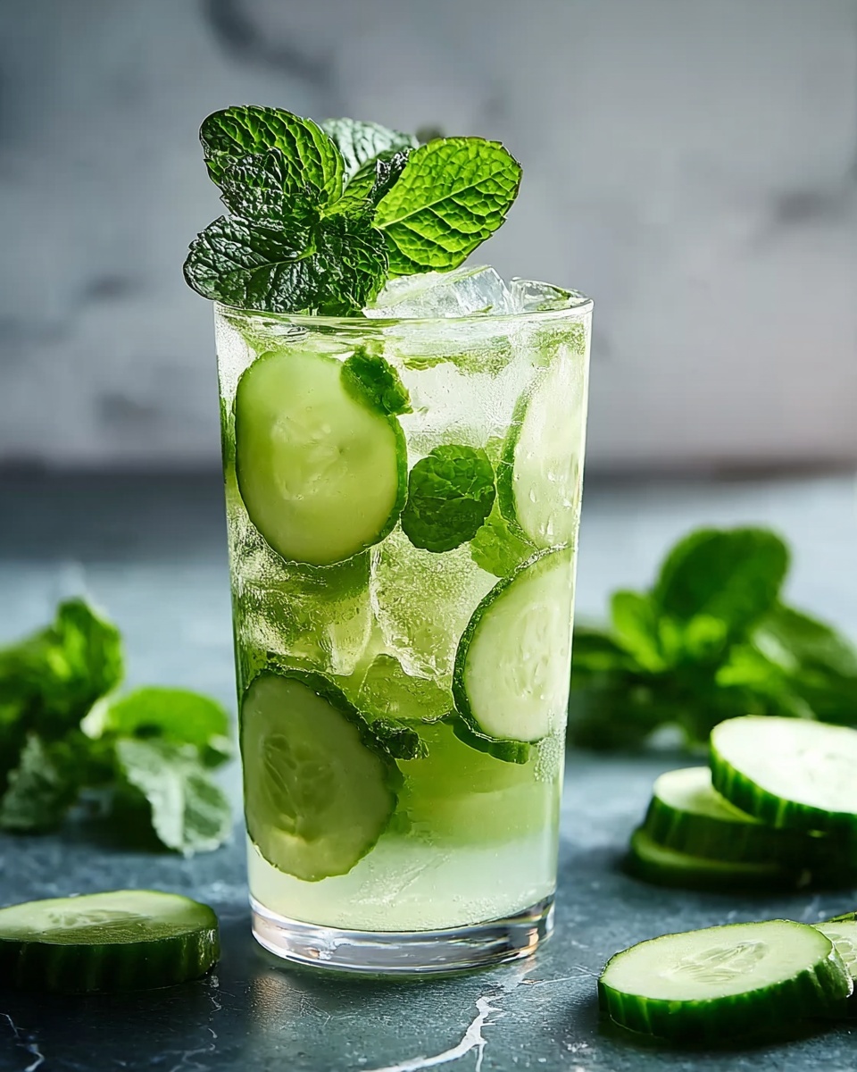 Cucumber Mint Cooler Recipe - Recipe Image