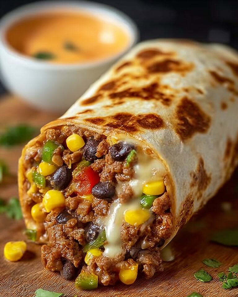 Bold & Cheesy Taco Bell Beefy Melt Burrito Recipe