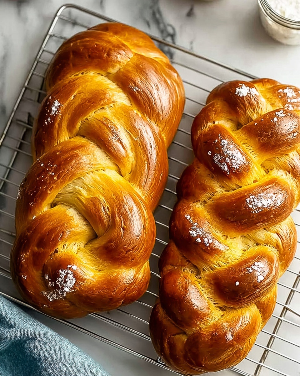 Braided Brioche Bread: The Buttery, Elegant Loaf You’ll Love Baking Recipe - Recipe Image