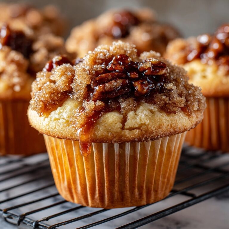 Pecan Pie Crumble Muffins Recipe
