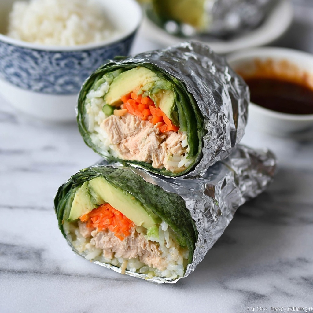 Spicy Tuna 'Sushi' Wrap Recipe - Recipe Image