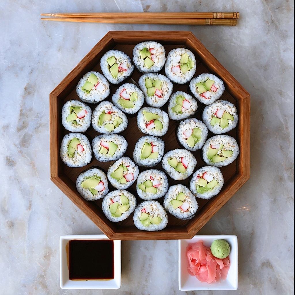 Homemade California Roll Recipe - Recipe Image