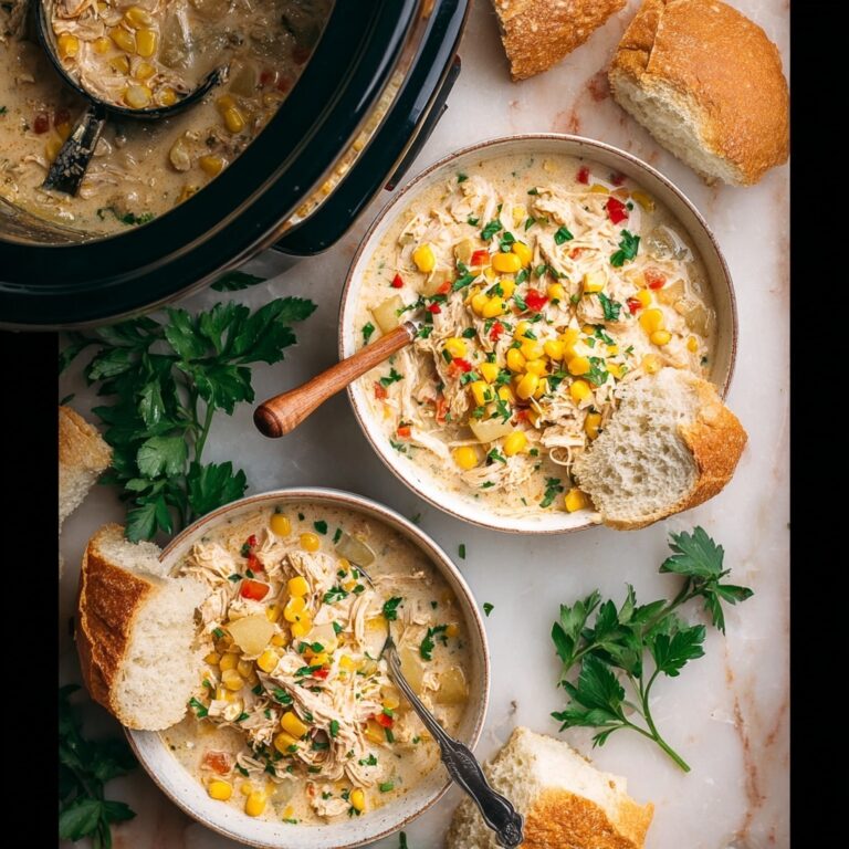 Crockpot Chicken Corn Chowder Recipe