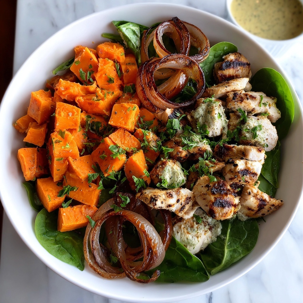 Maple Dijon Chicken & Sweet Potato Bowls Recipe - Recipe Image