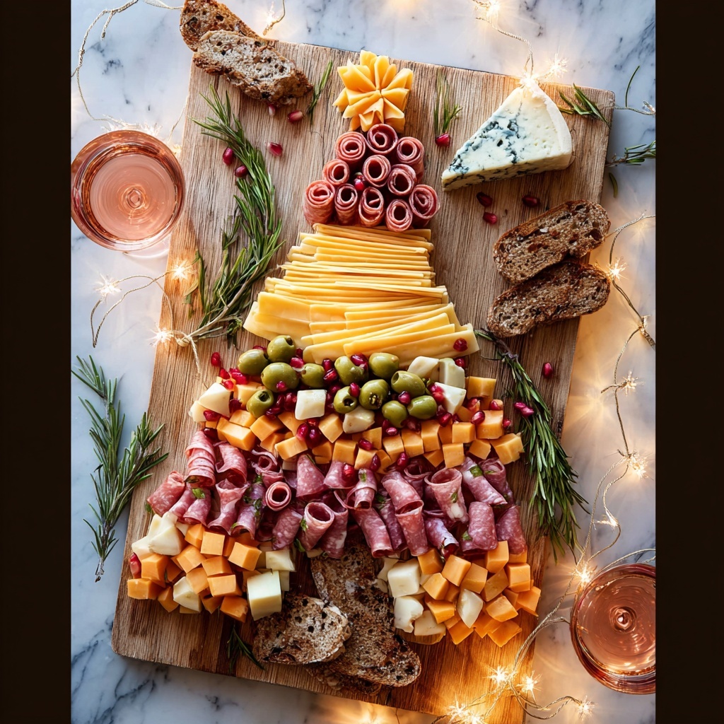 Christmas Tree Charcuterie Board Recipe - Recipe Image
