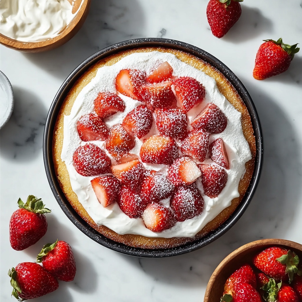 Strawberry Poke Cake Recipe - Recipe Image