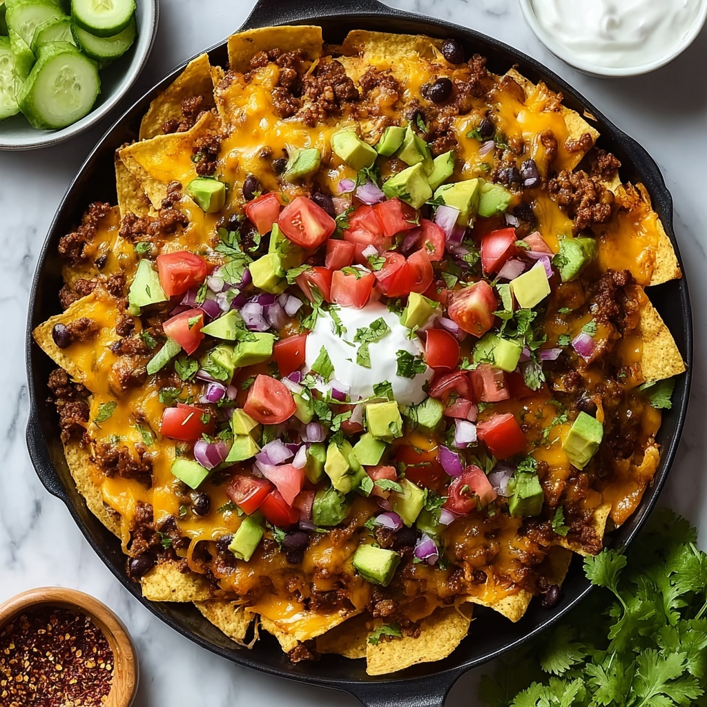 Sheet Pan Taco Pizza Recipe - Recipe Image
