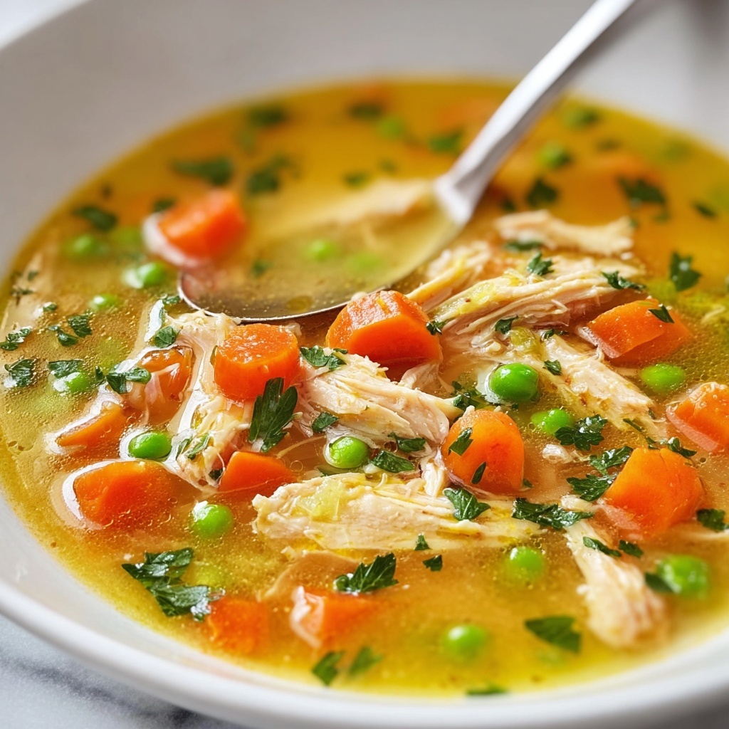 Anti-Inflammatory Turmeric Chicken Soup Recipe - Recipe Image