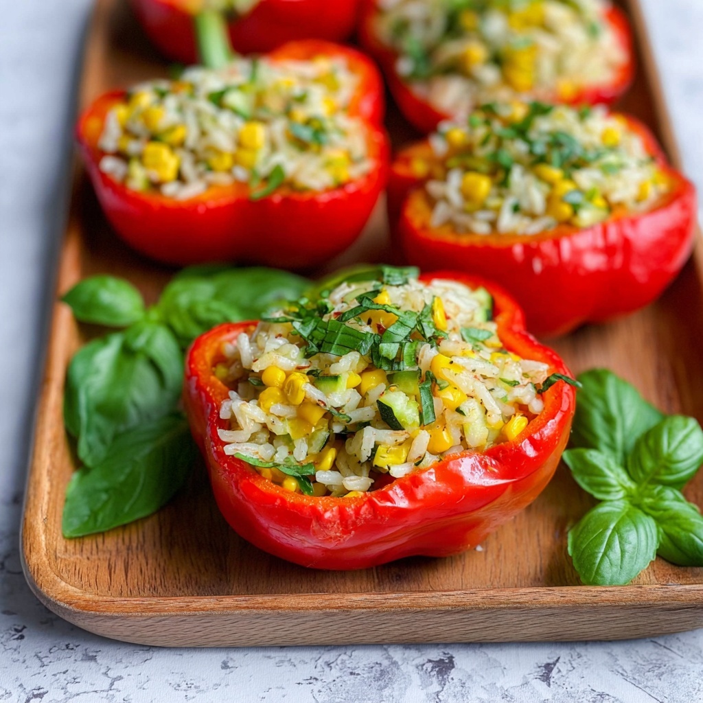 Grilled Stuffed Bell Peppers Recipe - Recipe Image