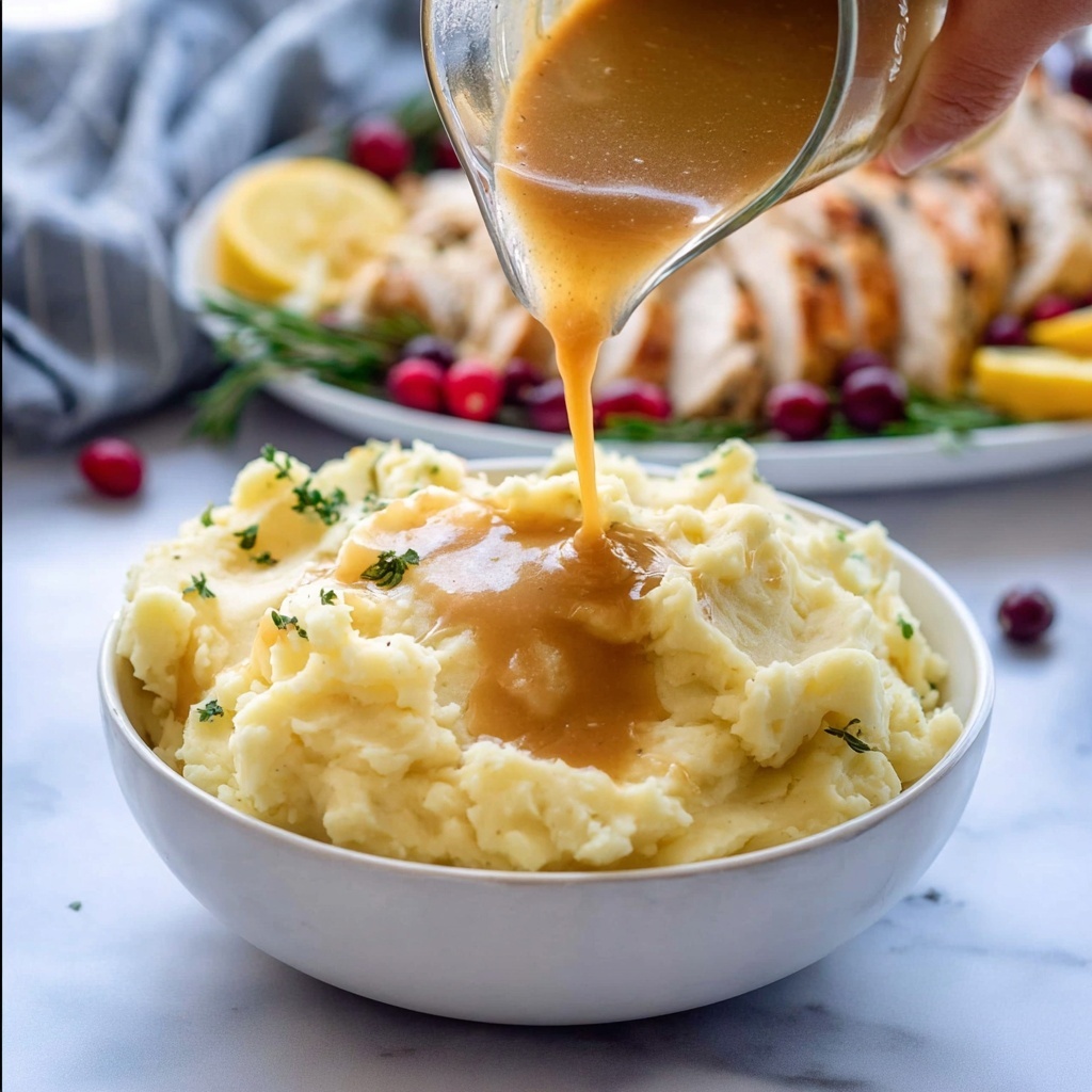 Turkey Gravy from Pan Drippings Recipe - Recipe Image