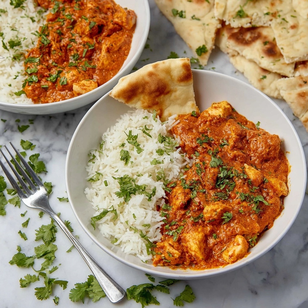 Easy Chicken Tikka Masala with Yogurt and Fresh Cilantro Recipe - Recipe Image