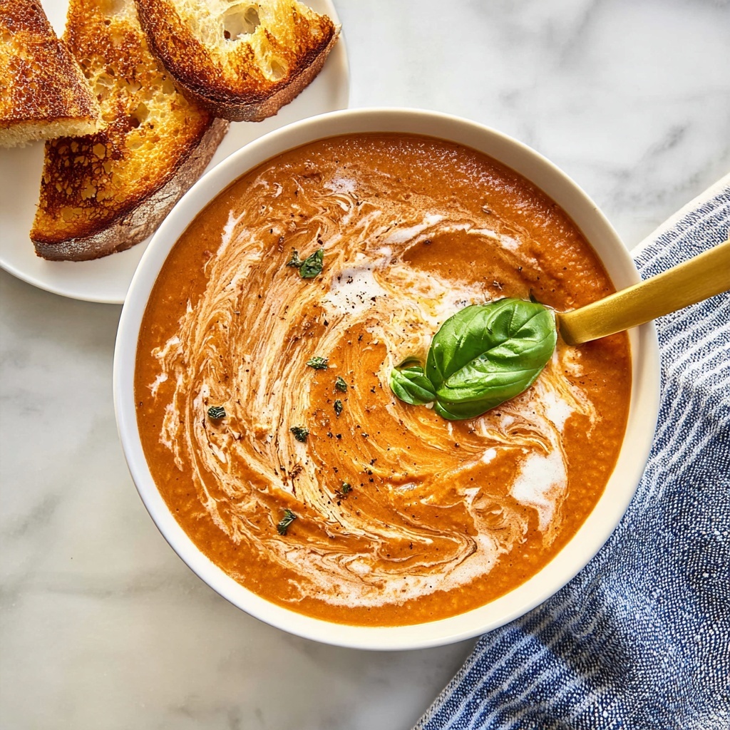 Roasted Tomato Soup Recipe - Recipe Image
