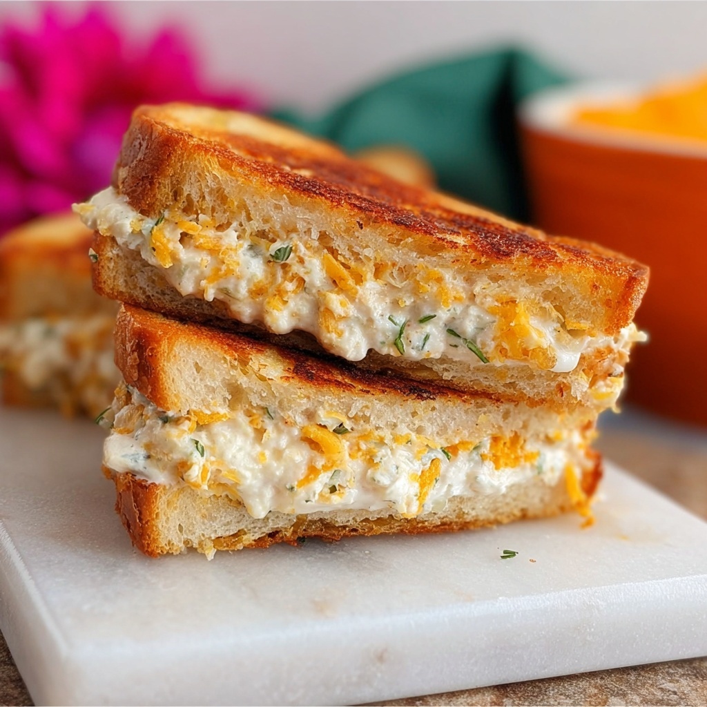Jalapeño Popper Grilled Cheese Sandwiches Recipe - Recipe Image