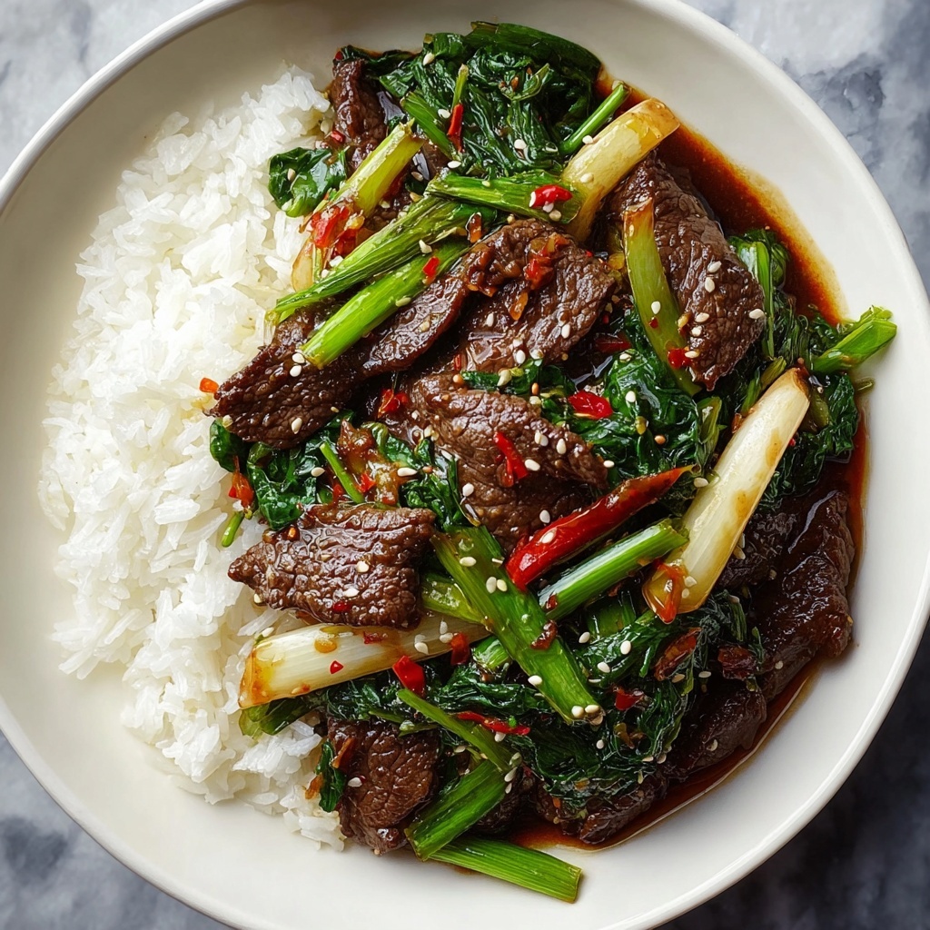 Chinese Beef and Onion Stir Fry Recipe - Recipe Image