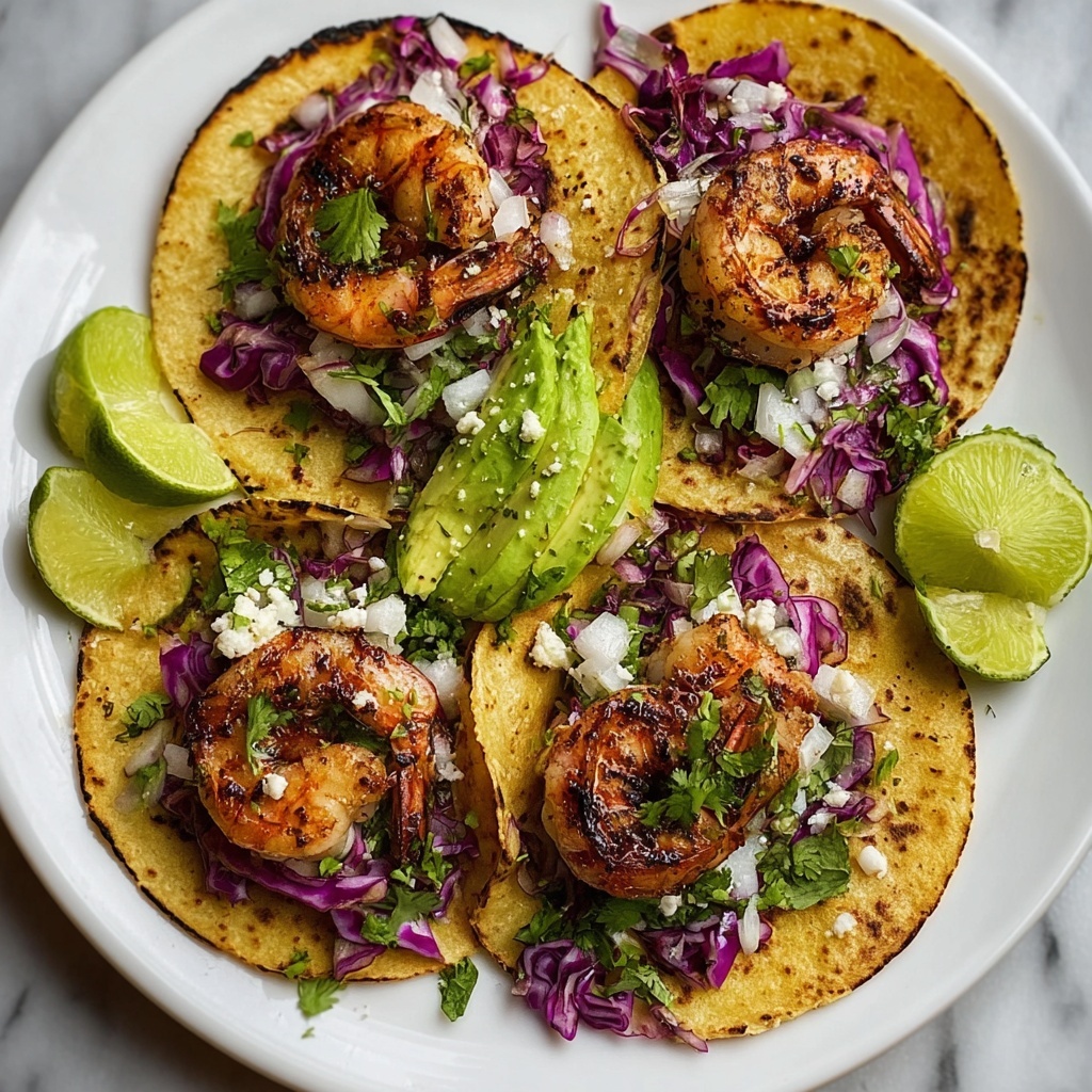 Spicy Grilled Shrimp Tacos Recipe - Recipe Image