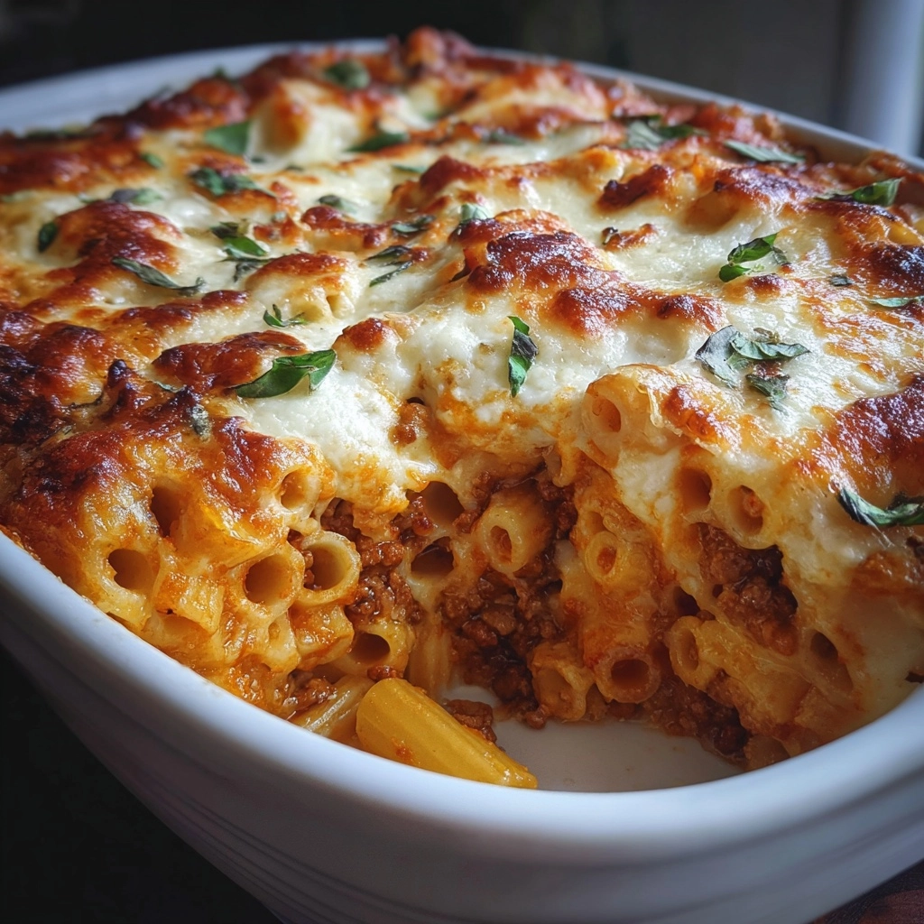 Beef Lombardi Casserole Recipe - Recipe Image