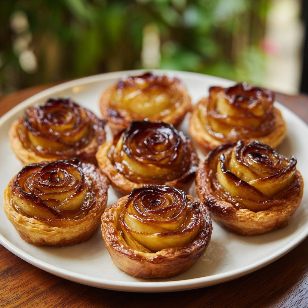 Peach Pie Cruffins Recipe - Recipe Image