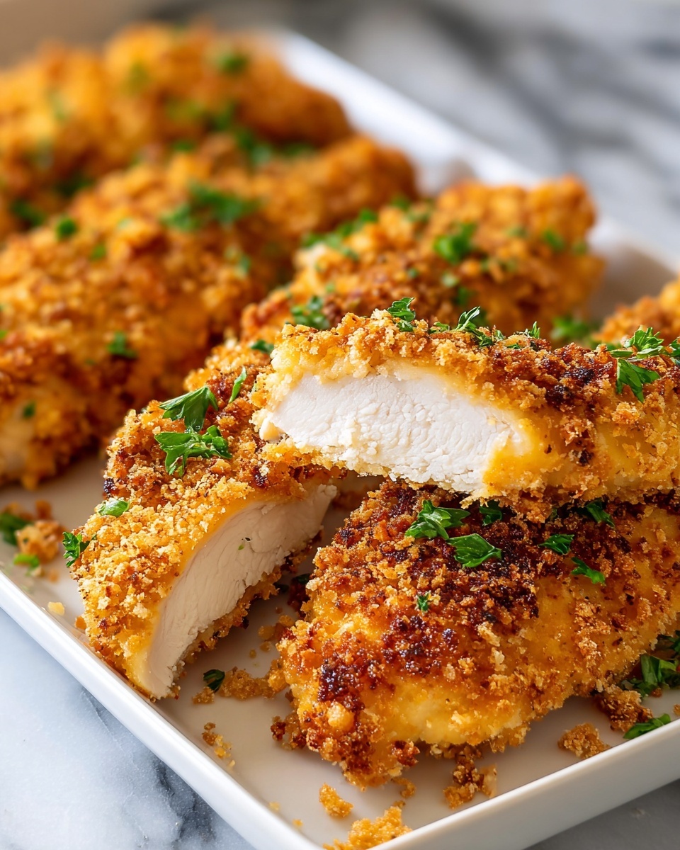 Crispy Baked Chicken Tenders Recipe - Recipe Image