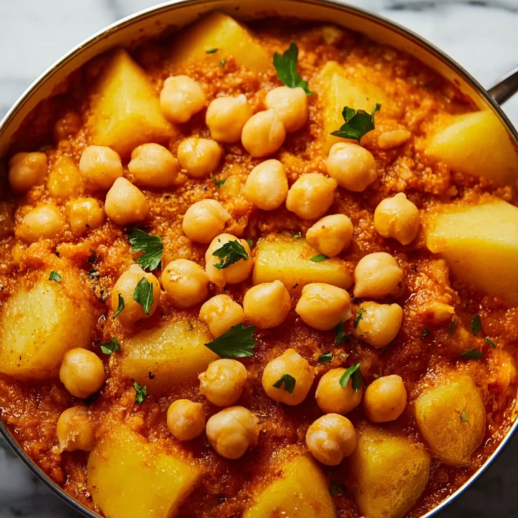Chickpea & Potato Curry Recipe - Recipe Image