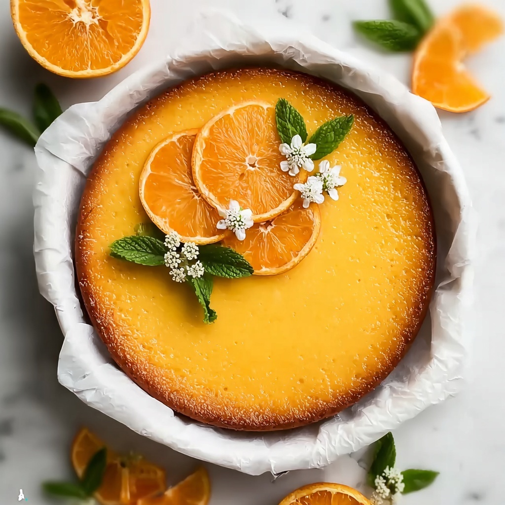 Whole Orange Flourless Cake Recipe - Recipe Image